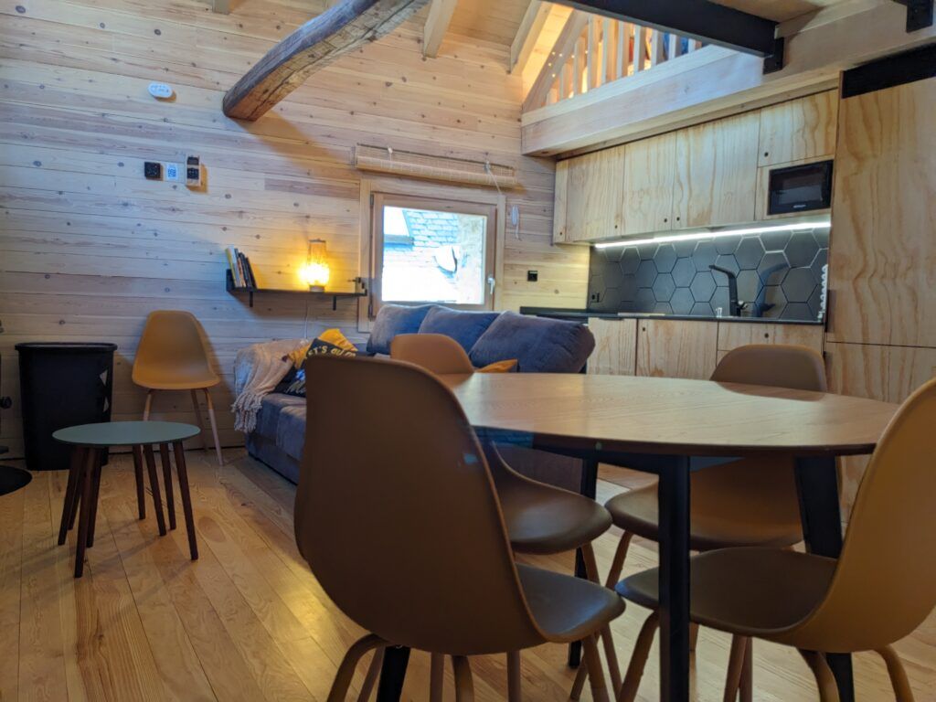 Cocina abierta al salón, Nornore